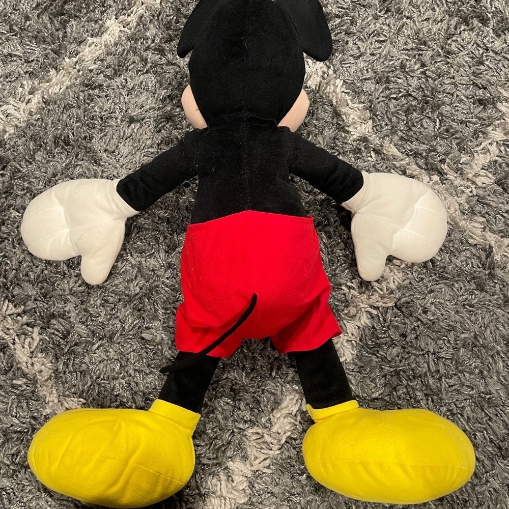 Disney 27” Mickey Mouse and 22” Minnie Mouse Plush Stuffed Animal Set - Picture 10 of 11